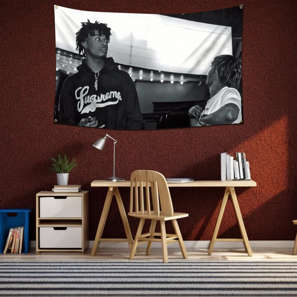 Rapper Tapestry Flag 3X5Ft Tapestry Wall Hanging Living Room Bedroom Dorm Aesthetic Decor